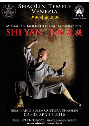 Shi Yan Ti seminario 2016